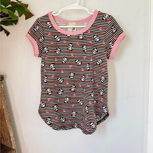 🐼 Lily Bleu Panda Stripe Tee | Girls 6X 💕✨